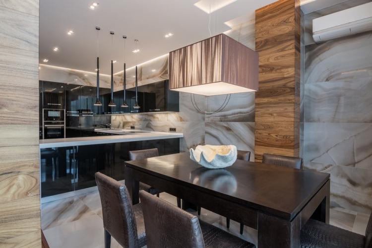 Appartement sur rue. Forêt, 140 m² - Design d'intérieur