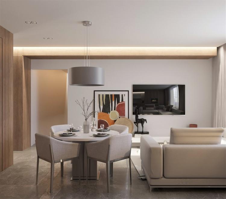 Appartement Minimalisme naturel - design d'intérieur