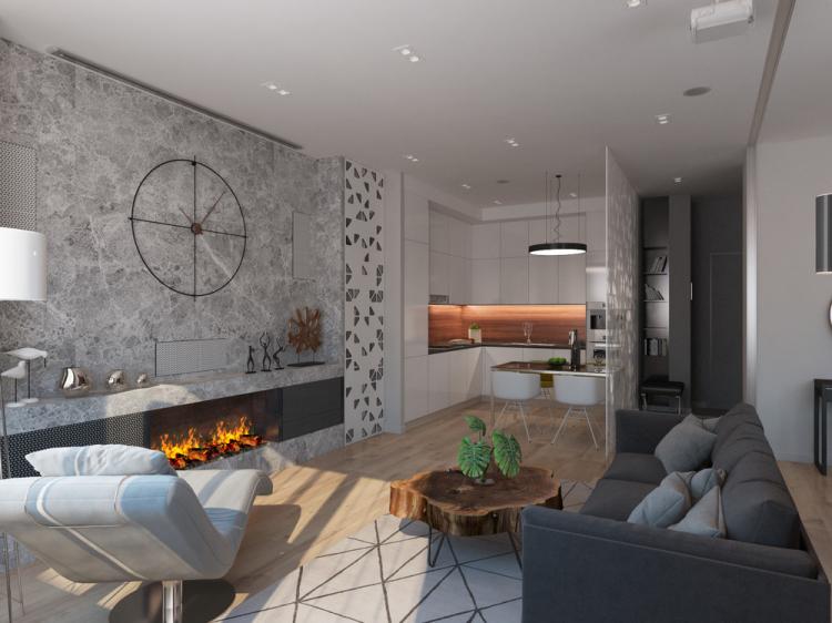 Appartement Uniting Spaces - Design d'intérieur