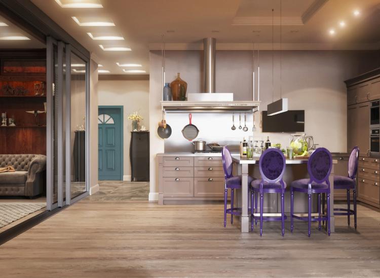 Appartement Ambiance changeante - design d'intérieur