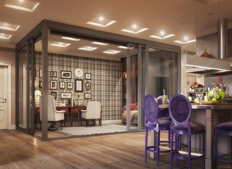 Appartement Ambiance changeante - design d'intérieur