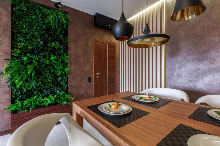 Appartement À propos des accents lumineux - design d'intérieur