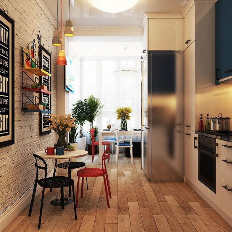 Appartement motifs scandinaves - design d'intérieur