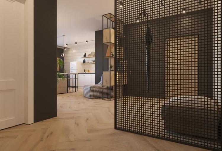 Appartement loft scandinave - design d'intérieur