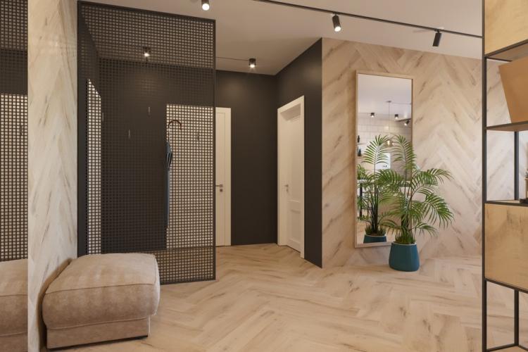 Appartement loft scandinave - design d'intérieur