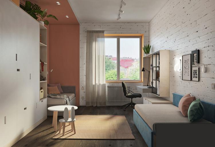 Appartement espace élégant - design d'intérieur