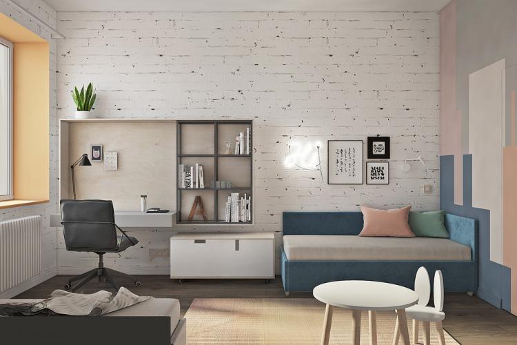 Appartement espace élégant - design d'intérieur