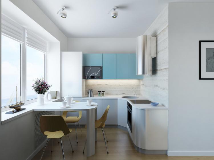 Appartement dans un style nautique - design d'intérieur