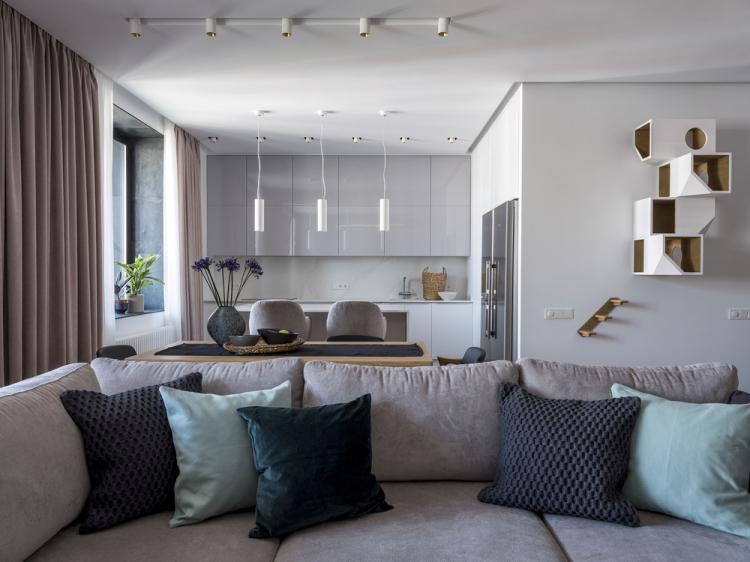 Appartement dans un style moderne, 109 m². - Design d'intérieur