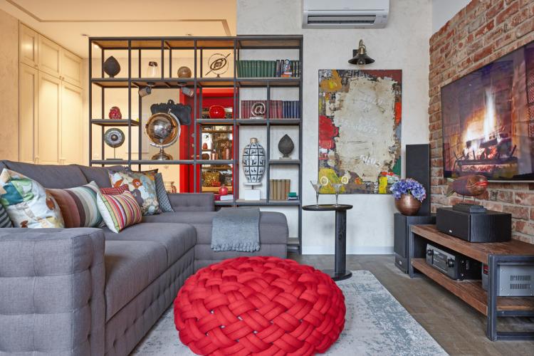 Appartement de style loft, Melnikovo - design d'intérieur