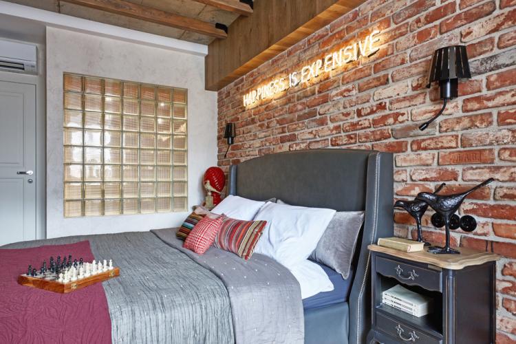 Appartement de style loft, Melnikovo - design d'intérieur