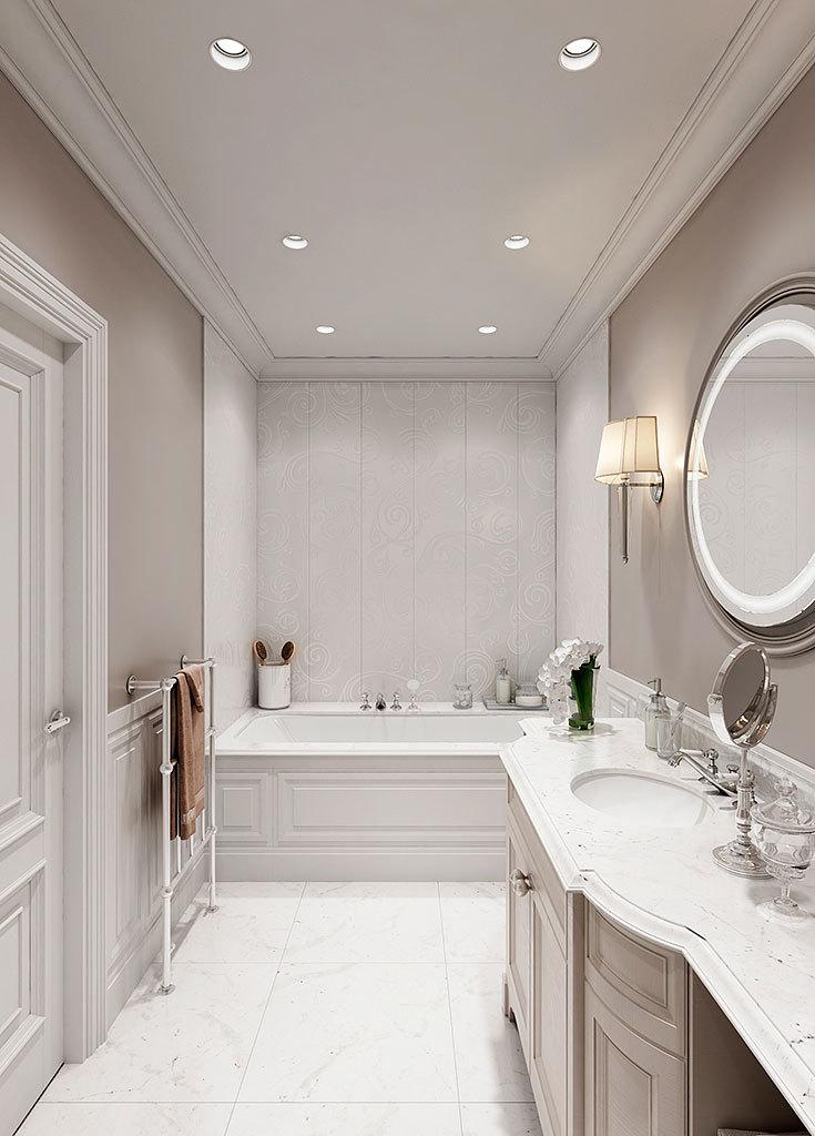 Appartement dans un complexe résidentiel House sur Tverskaya - design d'intérieur