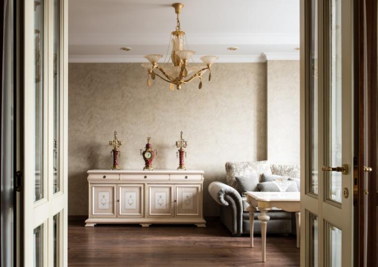 Appartement dans le complexe résidentiel Solovinaya Roscha, 120 m2 - design d'intérieur