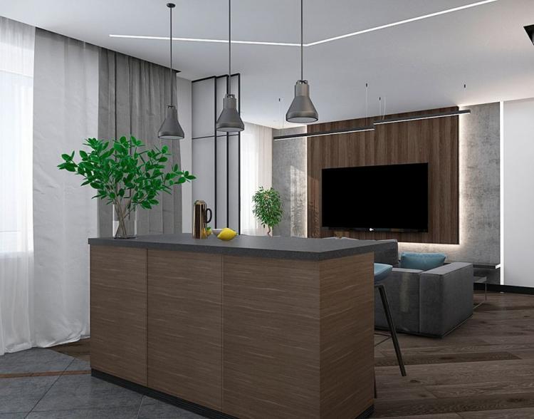 Appartement dans le complexe résidentiel Zvezda - design d'intérieur
