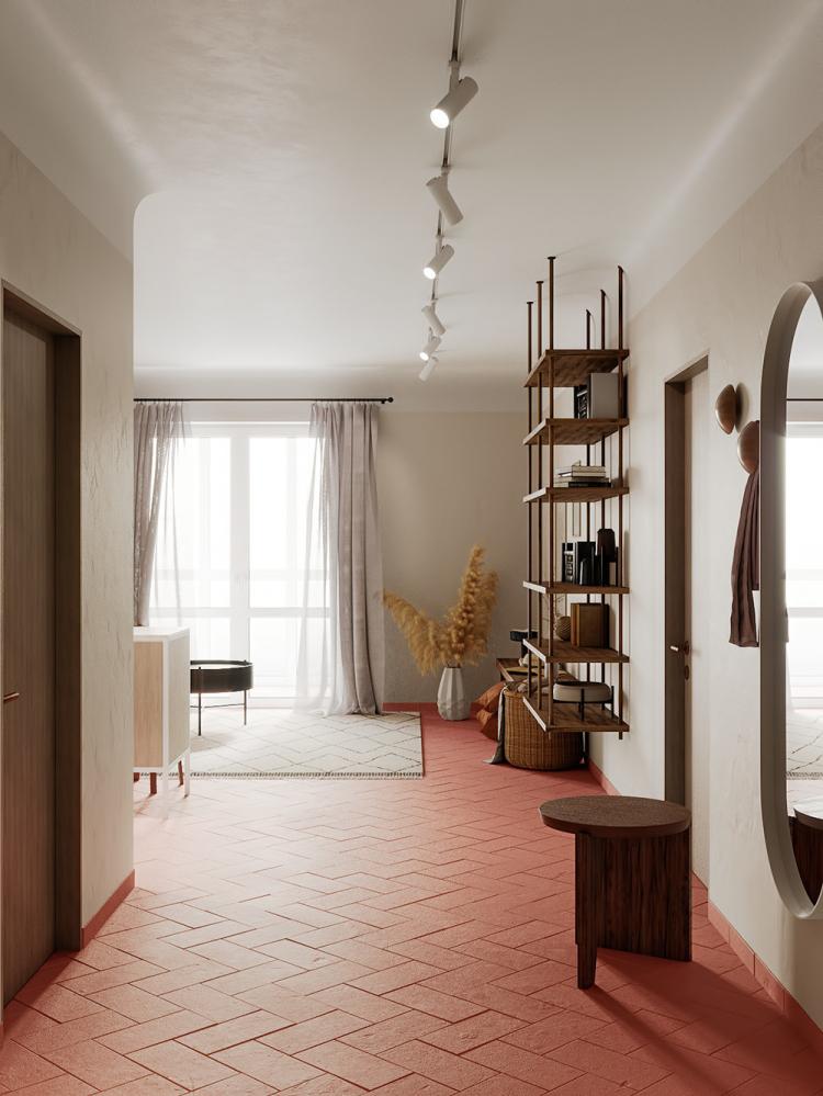 Appartement motifs sud - design d'intérieur