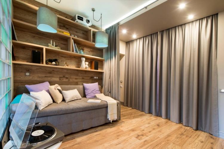 Application - Stratifié au mur