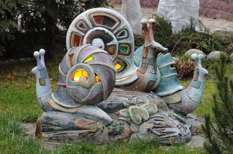 Sculptures et figurines - Aménagement paysager du quartier pavillonnaire photo