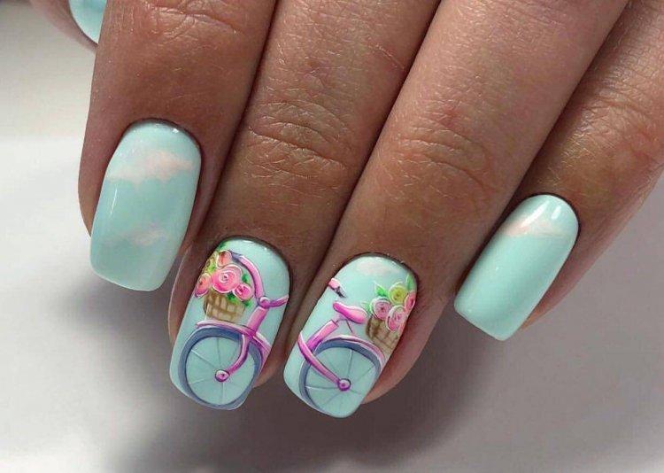 Manucure légère d'été 2020