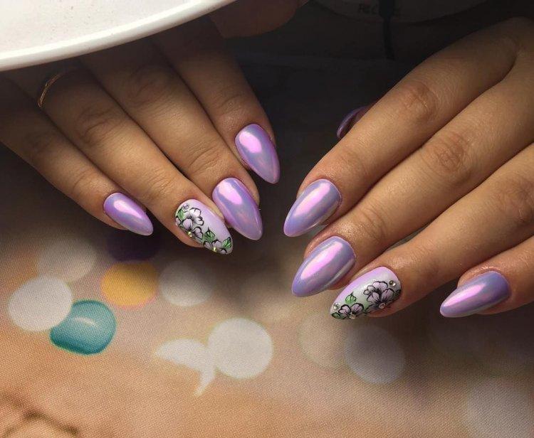 Manucure d'été 2020 avec rub