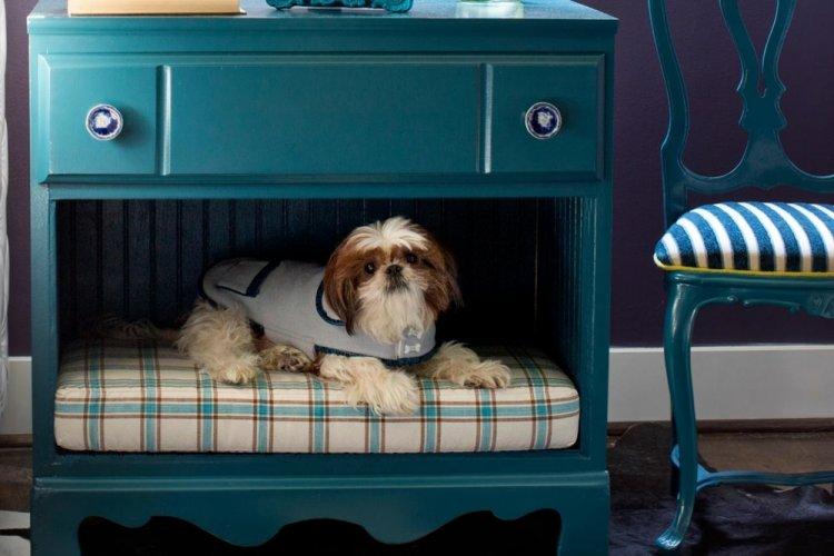Lit dans une commode - Lit à faire soi-même pour chien