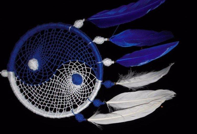 Capteur de rêves yin-yang bricolage - comment faire