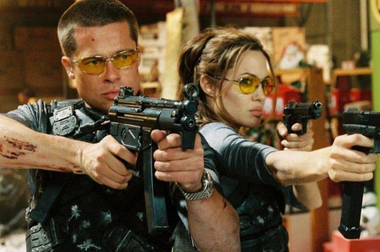 M. et Mme Smith - Meilleurs films à gages et tueurs à gages