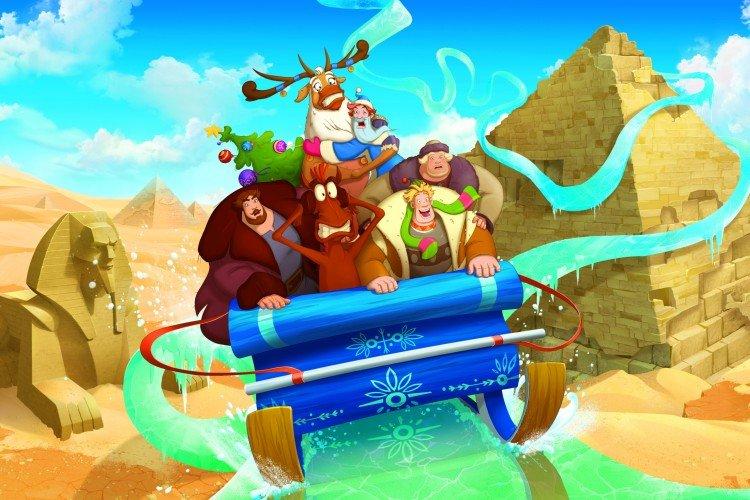 Trois héros et la princesse d'Egypte - Les meilleurs dessins animés du Nouvel An pour enfants