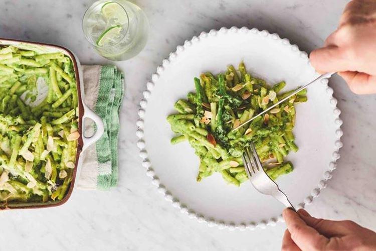 Macaroni vert au fromage - recettes