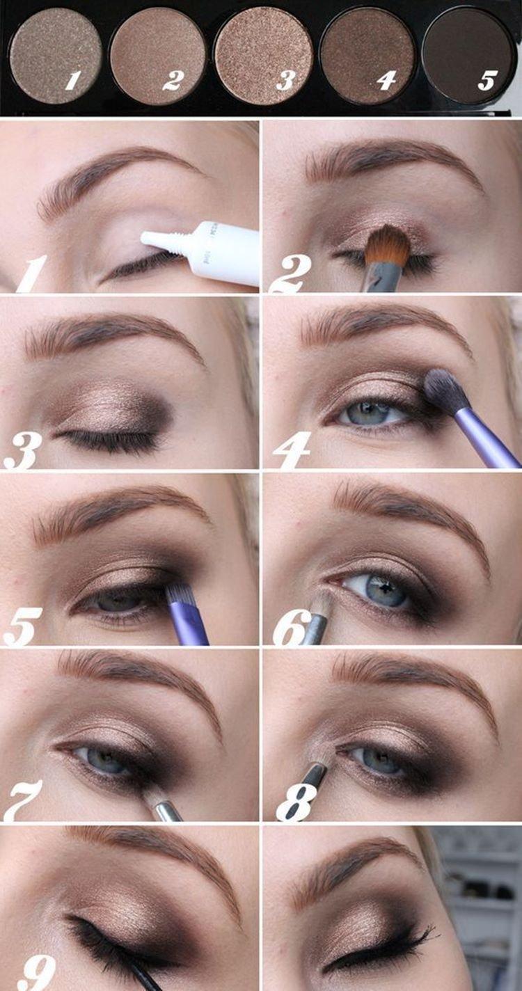 Maquillage pour le siècle à venir - photos étape par étape