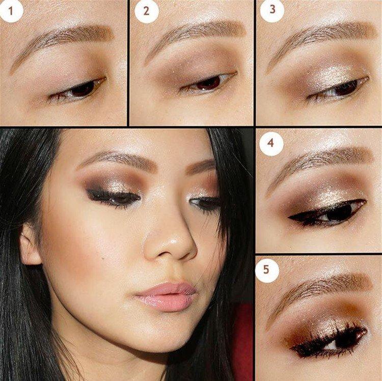 Maquillage pour le siècle à venir - photos étape par étape