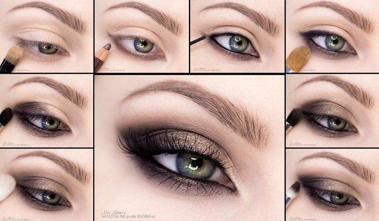 Smoky Ice - Maquillage Yeux Verts