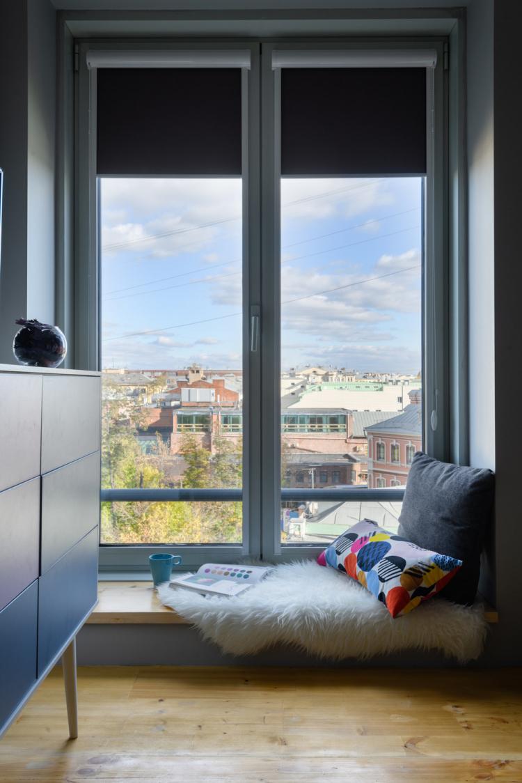 Petit studio pour étudiant - décoration d'intérieur