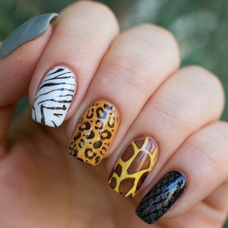 Animal Prints - Manucure 2021