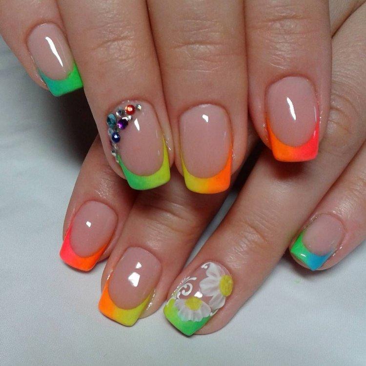 Vernis gel français 2020 - photo manucure