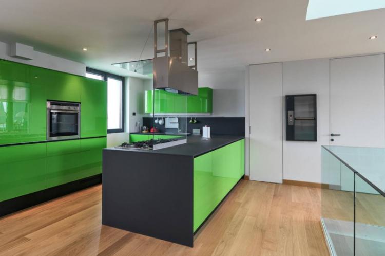 Panneaux MDF dans la cuisine - photo