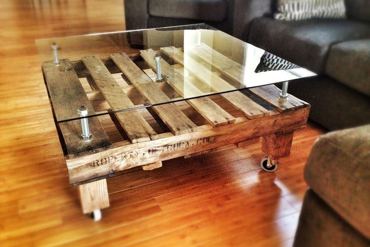 Table basse - Photos et idées de meubles de palettes DIY