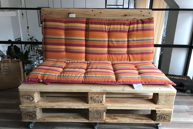 Canapé - Photos et idées de meubles de palettes bricolage