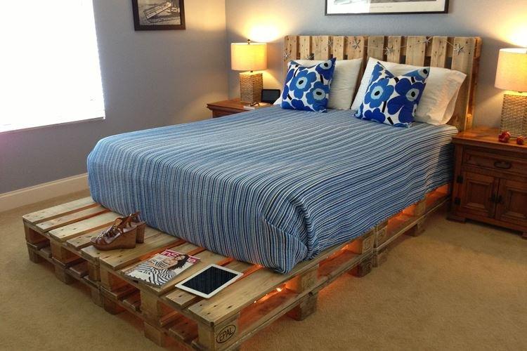Lit - Photos et idées de meubles de palettes bricolage