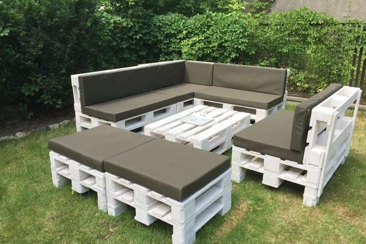 Meubles de jardin pour une résidence d'été - Photos et idées de meubles de palette bricolage