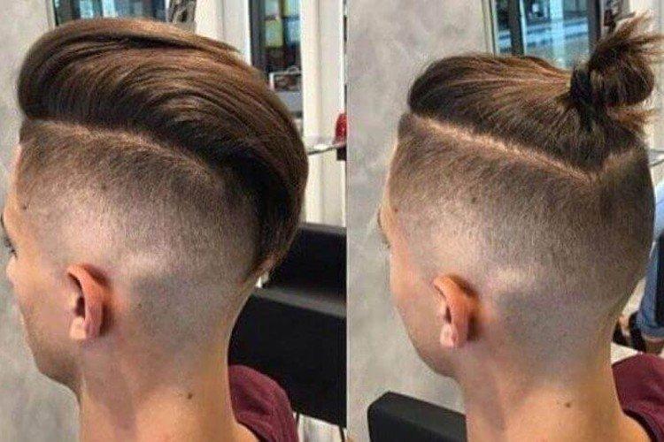 Top Knot Trendy Haircuts for Boys 2021