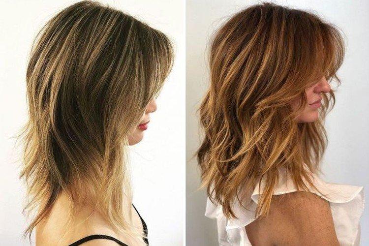 Sheg (shaggy) - Coupes de cheveux à la mode pour cheveux fins et fins