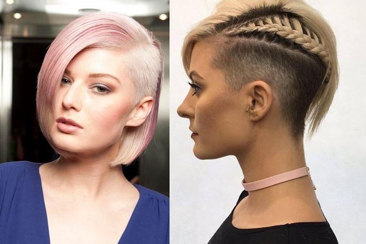 Whisky rasé - Coupes de cheveux femme à la mode 2020 pour cheveux courts