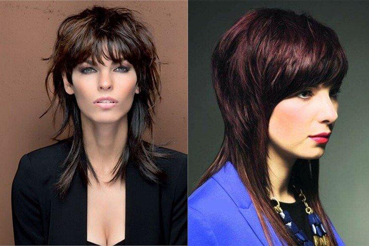 Mallet - Coupes de cheveux femme 2021 pour cheveux mi-longs avec frange