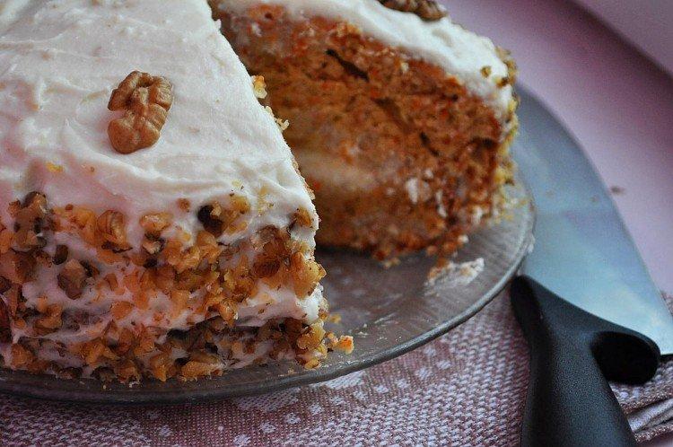 Gâteau aux carottes sans gluten - recettes