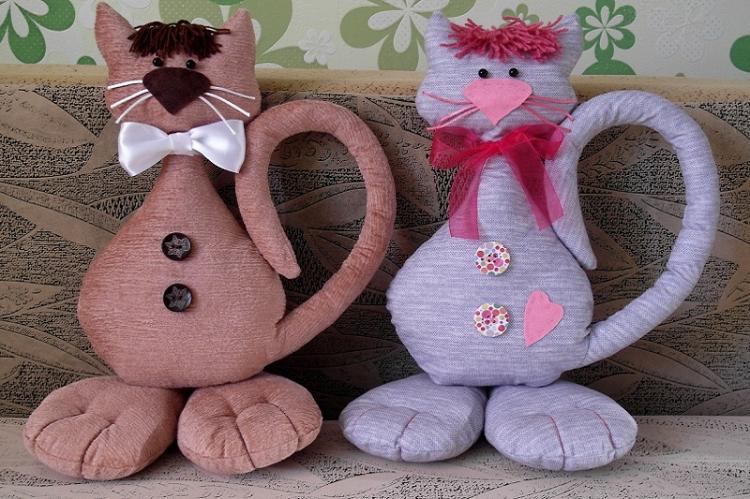 Moustache rayé - Peluches DIY