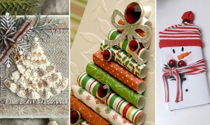 Cartes de Noël DIY - photos et idées