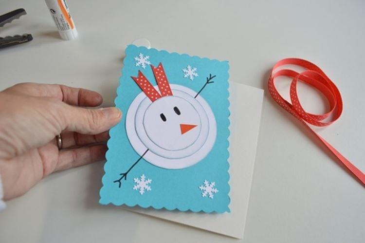 Cartes de Noël DIY - photos et idées
