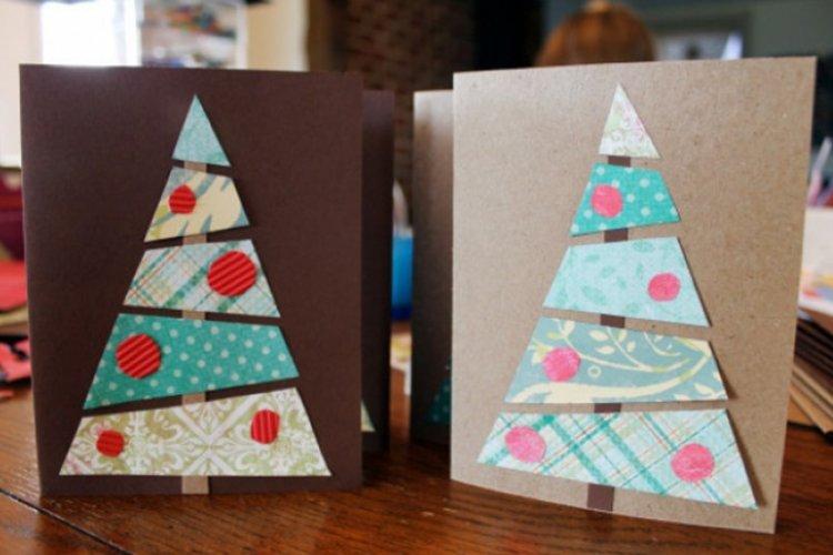 Cartes de Noël DIY - photos et idées