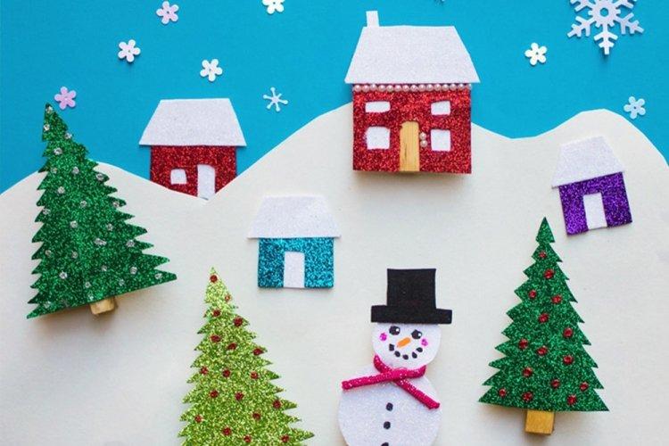 Bricolage de Noël pour les enfants - à la maternelle et à l'école
