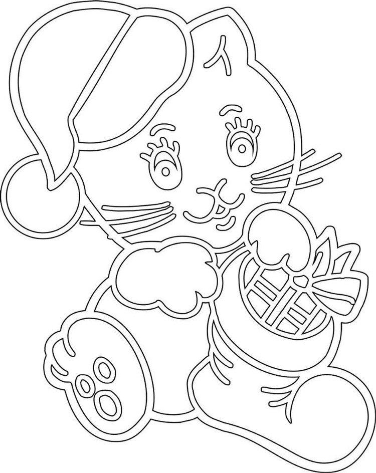 Animaux et oiseaux - Pochoirs du nouvel an 2021